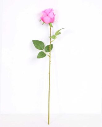 6*55cm Single Rose GS-3150015-P1 Single Flowers YeahFlower is one of Chinese leading OEM manufacturers and exporters , supplying the silk flowers, wholesale artificial trees 6*55cm Single Rose GS-3150015-P1