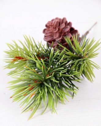 10*25CM Pine needle & plastic pine cone GS-3270198