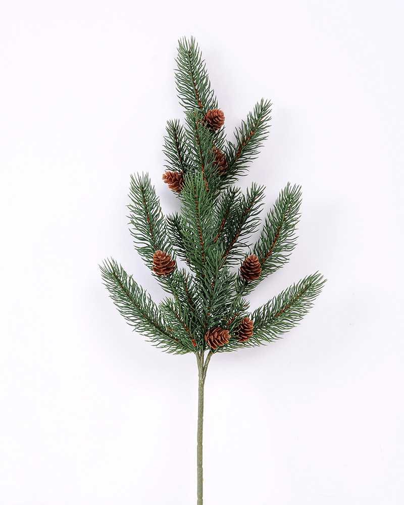 20*52CM Pine needle & plastic pine cone GS3270199 Silk Flowers