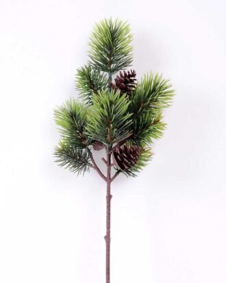 20*55CM Pine needle & plastic pine cone GS-3270202