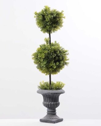 26"double ball with small plastic leaf paper basin GS-3300093