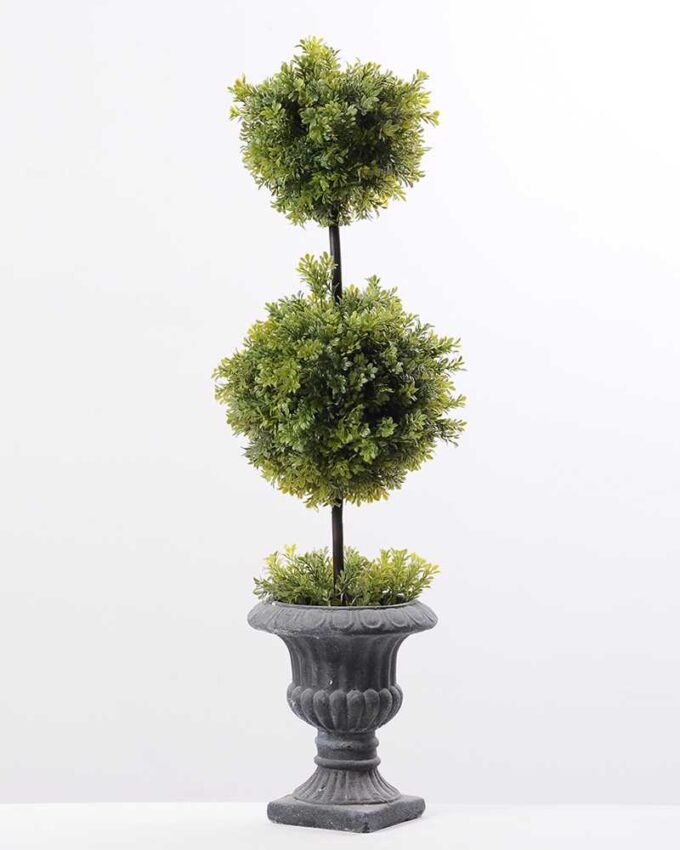 26"double ball with small plastic leaf paper basin GS-3300093