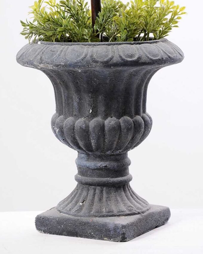 26"double ball with small plastic leaf paper basin GS-3300093