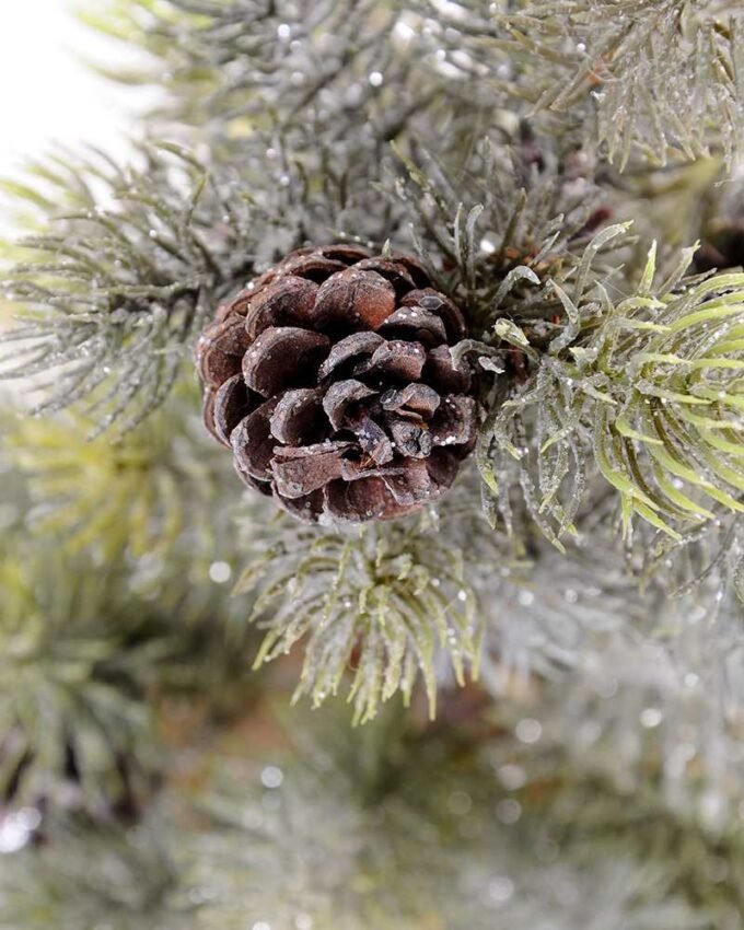 19*40CM pine needle in linen Pot GS-3300111