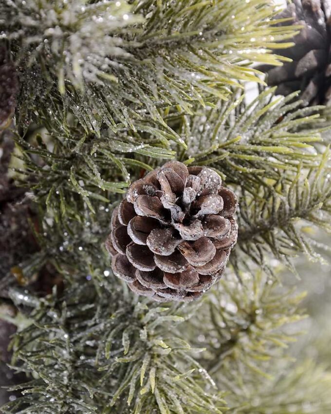 41*90CM pine needle in linen Pot GS-3300113