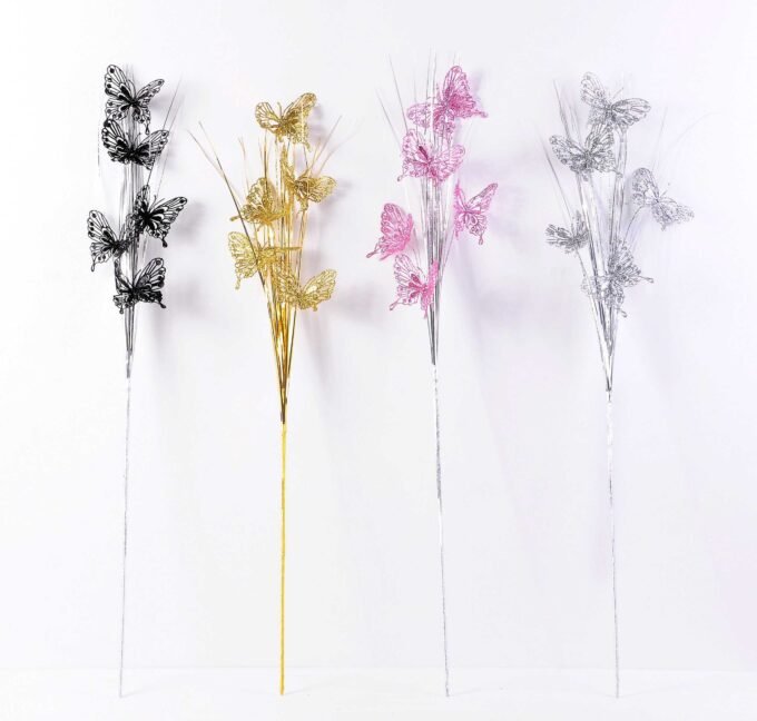 88cm Glitter Butterfly Sprays GS-3350016