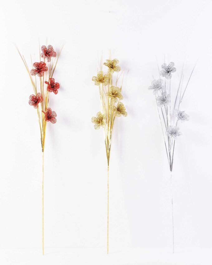 85cm Glitter  Lily Sprays GS-3350017