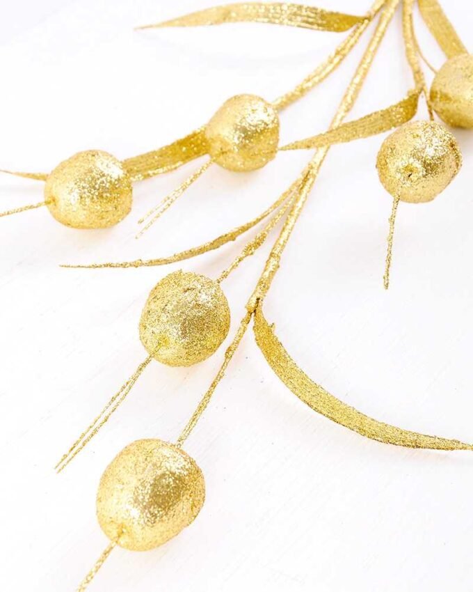 90cm Glitter Apple Sprays GS-3350018