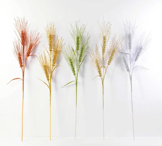 103cm Glitter Wheat Sprays GS-3350019