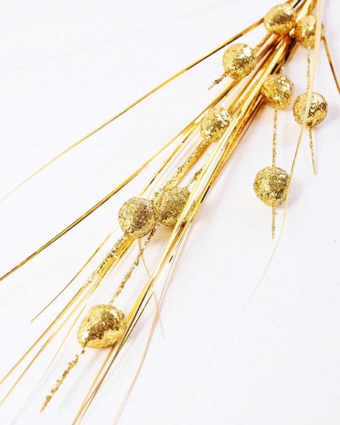 75cm Sparkle pistachio?nuts & Decorative Sprays GS-3350023