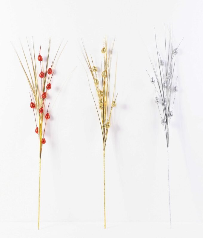 75cm Sparkle pistachio?nuts & Decorative Sprays GS-3350023