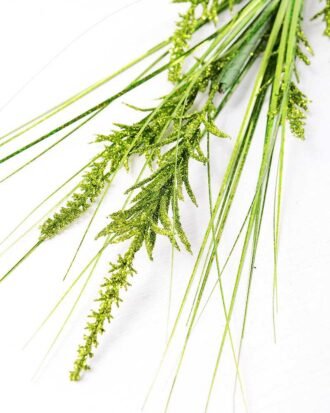 85cm Glitter Green Bristlegrass Sprays GS-3350026