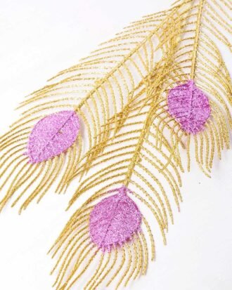 97cm Bright Peacock Feather Sprays GS-3350027