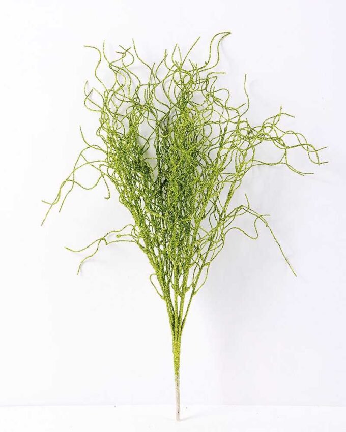 50cm Gold Glittered Willow Spray (1 Count) Christmas Florals GS-3350029