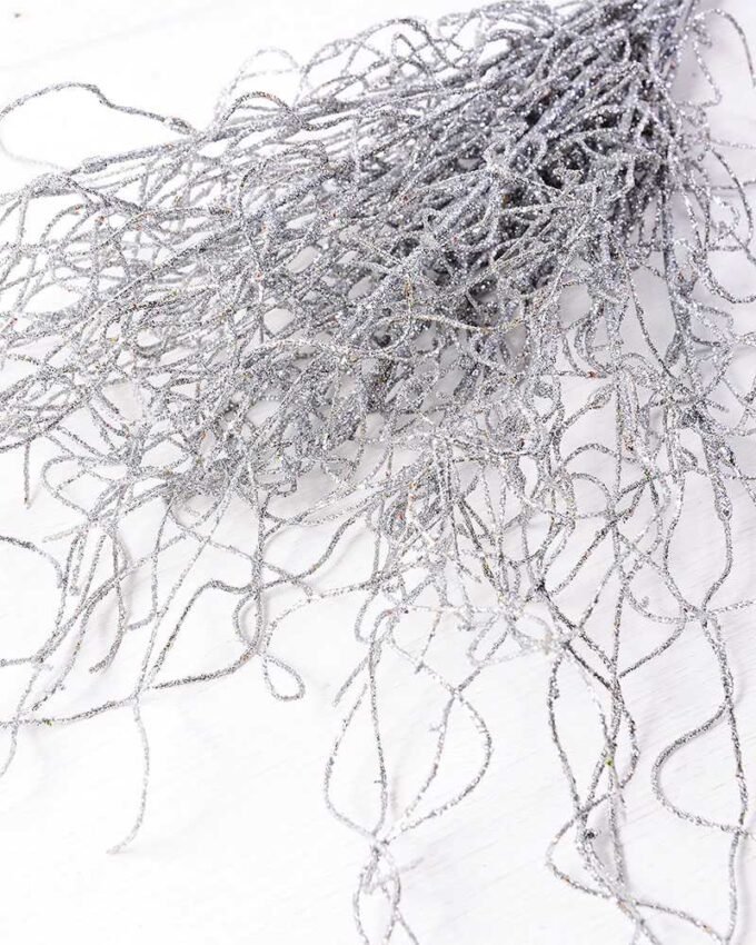 50cm Gold Glittered Willow Spray (1 Count) Christmas Florals GS-3350029