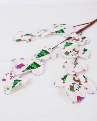 36*68CM Single Christmas Maple Leaf GS-3350098