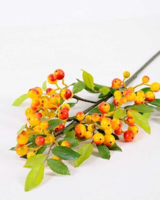 18*84cm Berry Spary GS-3350162 Christmas Item YeahFlower is one of Chinese leading OEM manufacturers and exporters , supplying the silk flowers, wholesale artificial trees 18*84cm Berry Spary GS-3350162