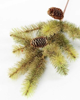 28" Pine needle & plastic pine cone GS-3480097B