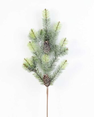 28" Pine needle & plastic pine cone GS-3480097C