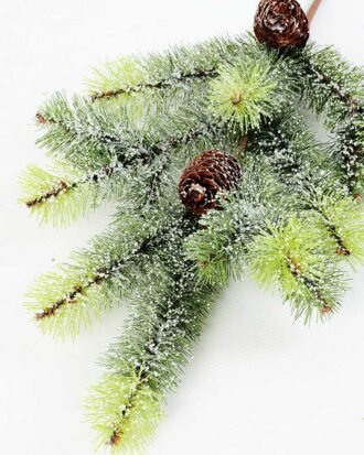 28" Pine needle & plastic pine cone GS-3480097C