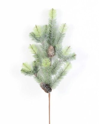 28" Pine needle & plastic pine cone GS-3480097D