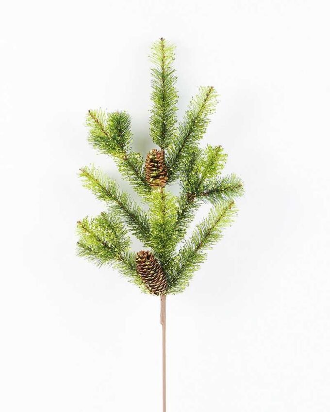 28" Pine needle & plastic pine cone GS-3480097