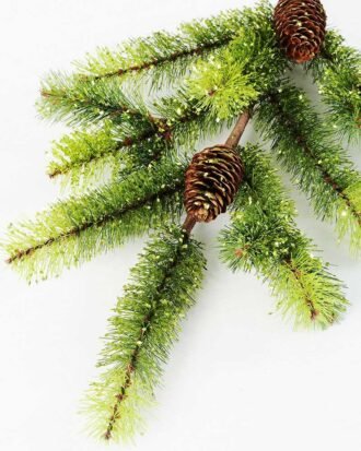 28" Pine needle & plastic pine cone GS-3480097
