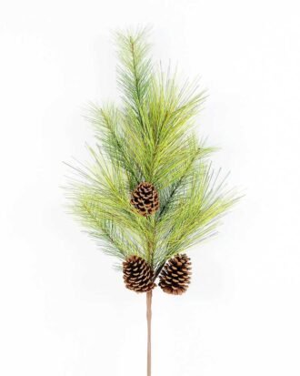 34" Pine needle & plastic pine cone GS-3480098