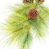 34" Pine needle & plastic pine cone GS-3480098
