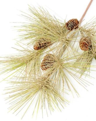 36" Pine needle & plastic pine cone GS-3480100B
