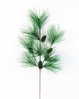 36" Pine needle & plastic pine cone GS-3480100D
