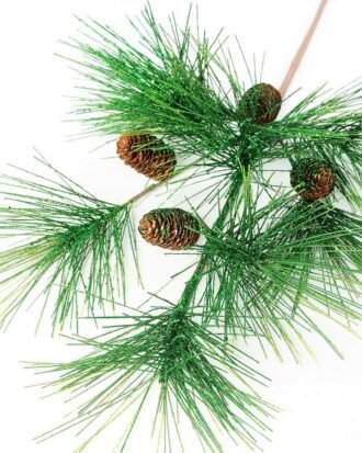 36" Pine needle & plastic pine cone GS-3480100D