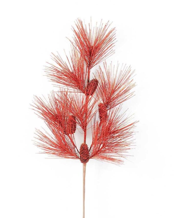 36" Pine needle & plastic pine cone GS-3480100E