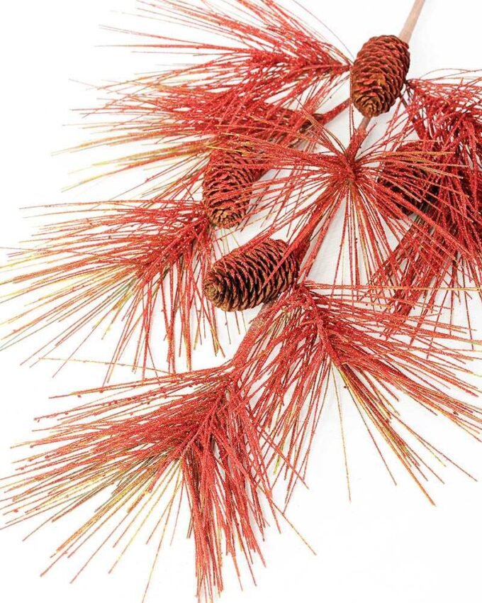 36" Pine needle & plastic pine cone GS-3480100E