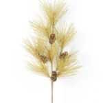 36" Pine needle & plastic pine cone GS-3480100F