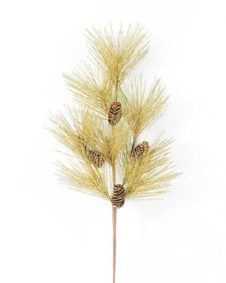 36" Pine needle & plastic pine cone GS-3480100F