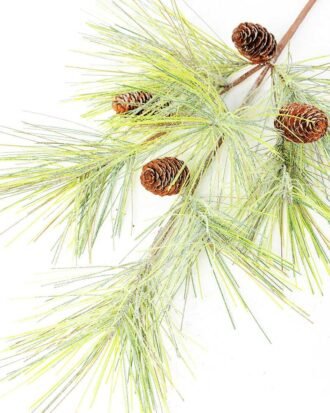 36" Pine needle & plastic pine cone GS-3480100G