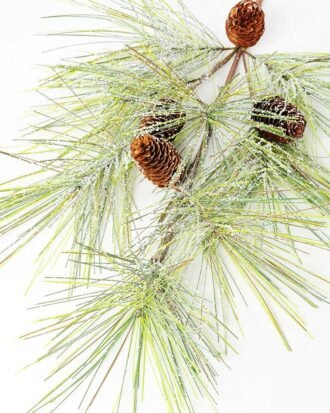 36" Pine needle & plastic pine cone GS-3480100P