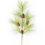 36" Pine needle & plastic pine cone GS-3480100
