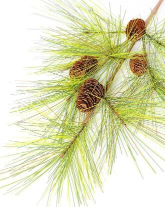 36″ Pine needle & plastic pine cone GS-3480100 Christmas Item YeahFlower is one of Chinese leading OEM manufacturers and exporters , supplying the silk flowers, wholesale artificial trees 36" Pine needle & plastic pine cone GS-3480100