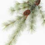 29" Pine needle & plastic pine cone GS-3480101