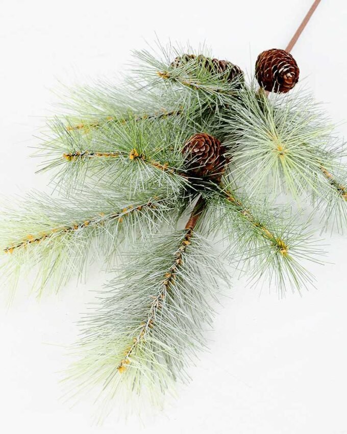 33" Pine needle & plastic pine cone GS-3480103