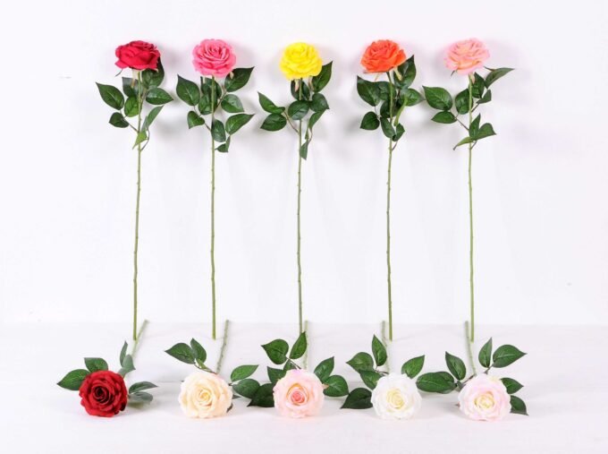 22*61CM single rose GS-3580002-W1