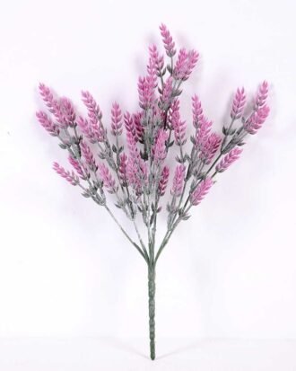 12*34CM Plastic Lavender Bush*7 GS-3660043-R1