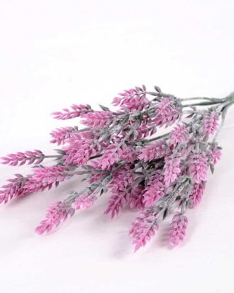 12*34CM Plastic Lavender Bush*7 GS-3660043-R1