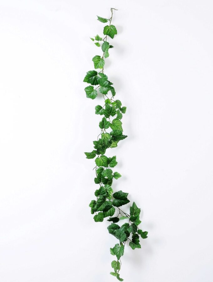 W18 H200cm Grape lvs vine Garland GS-3710005
