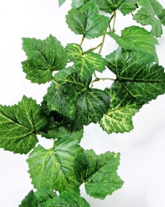 W18 H200cm Grape lvs vine Garland GS-3710005 Leaves&Sprays&Foliages YeahFlower is one of Chinese leading OEM manufacturers and exporters , supplying the silk flowers, wholesale artificial trees W18 H200cm Grape lvs vine Garland GS-3710005