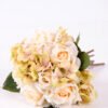 25cm Rose&Hydrangea bunch*8 GS-1450121-W2