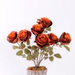 47cm Rose Bush*7 GS-1450125-O2