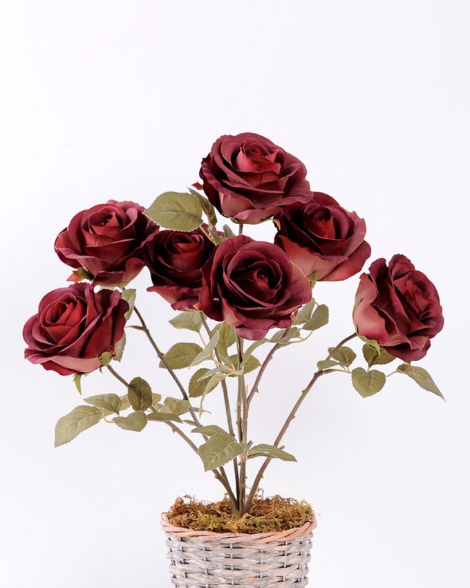 47cm Rose Bush*7 GS-1450125-R2
